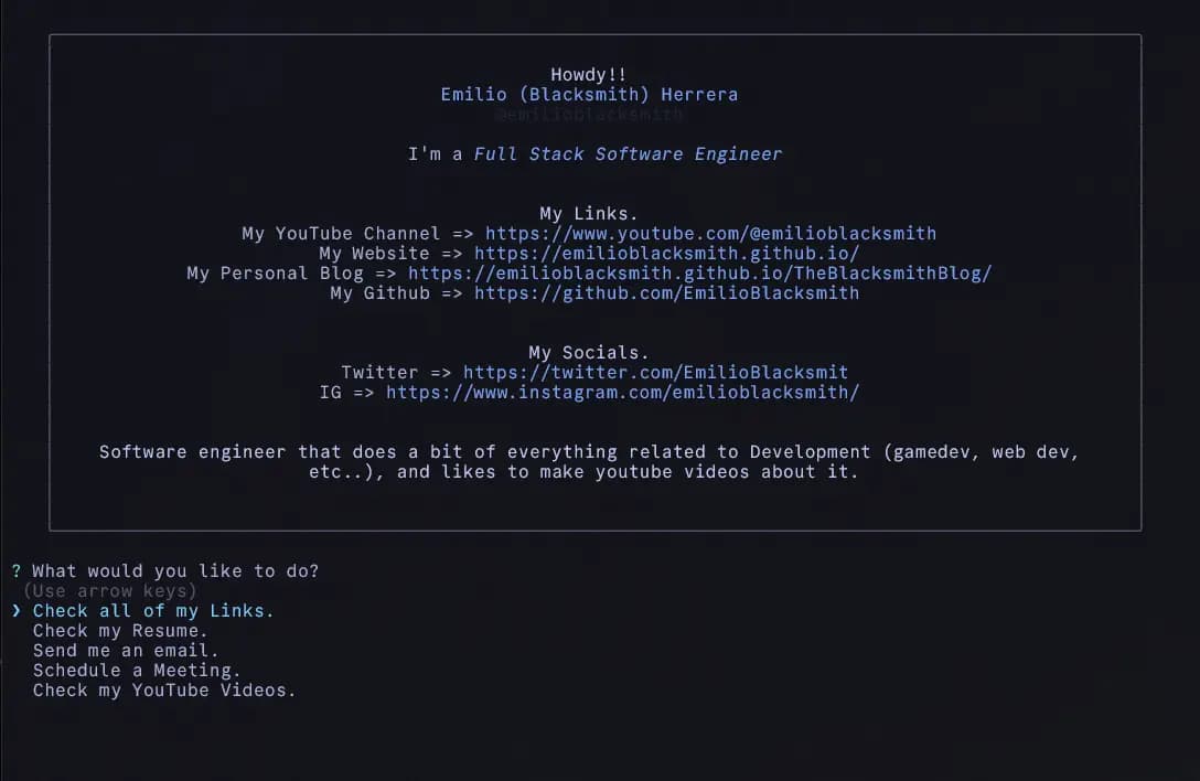 Node Terminal Contact Card