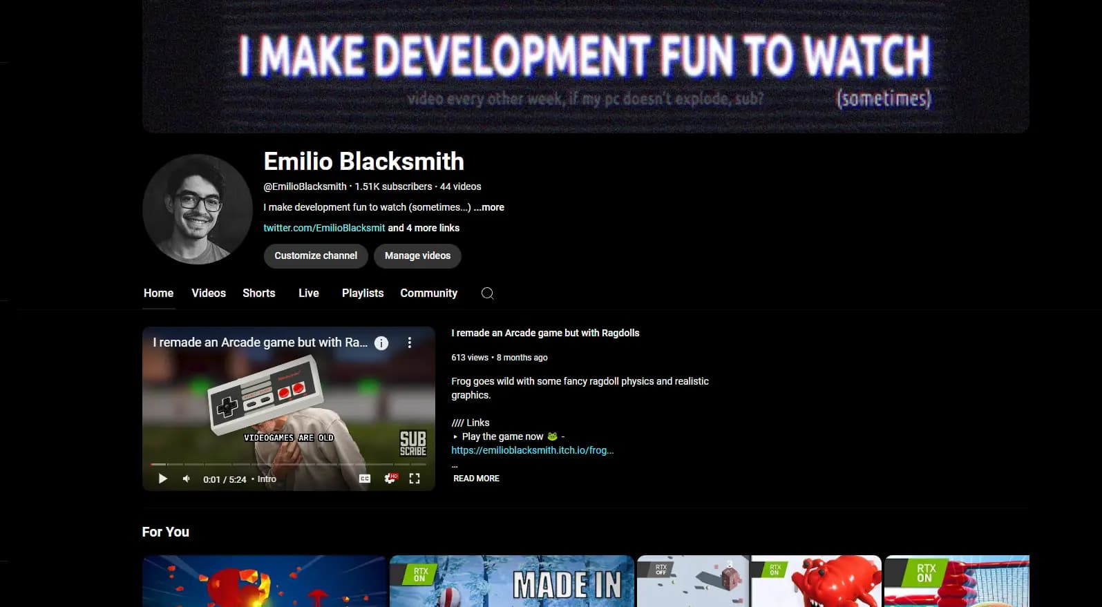 Emilio Blacksmith
